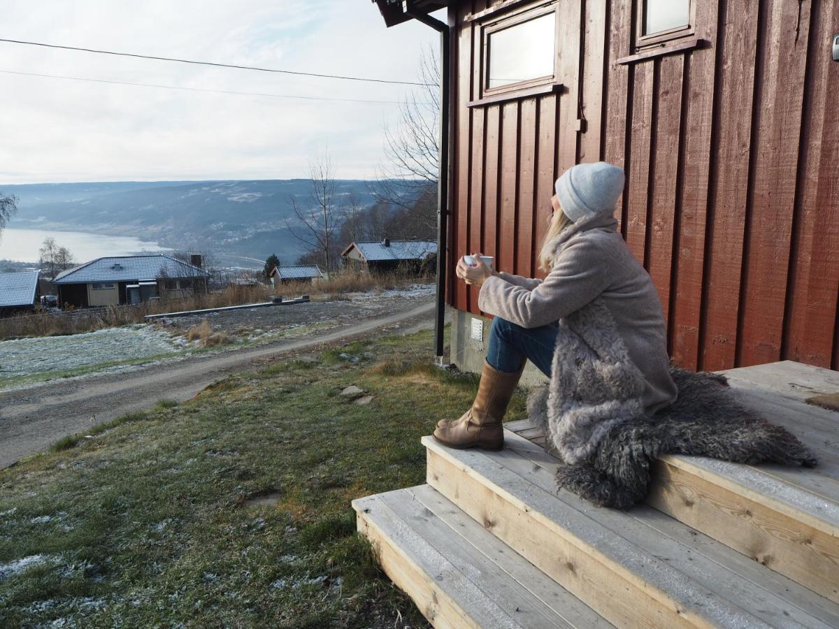 Cabin With Great View Close To Town And Ski Area Lillehammer Ngoại thất bức ảnh
