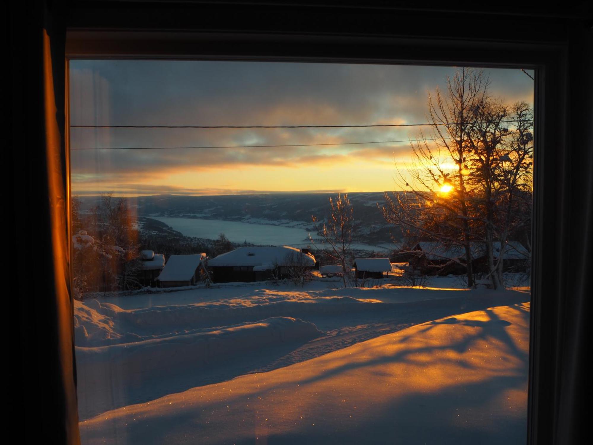 Cabin With Great View Close To Town And Ski Area Lillehammer Ngoại thất bức ảnh