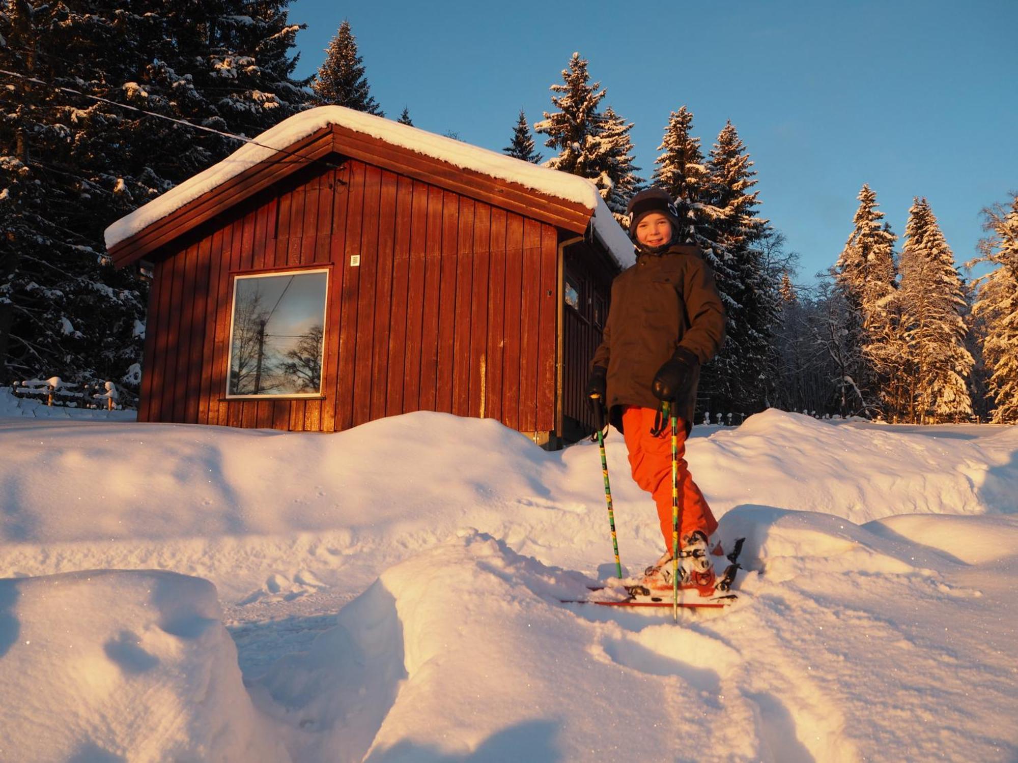 Cabin With Great View Close To Town And Ski Area Lillehammer Ngoại thất bức ảnh