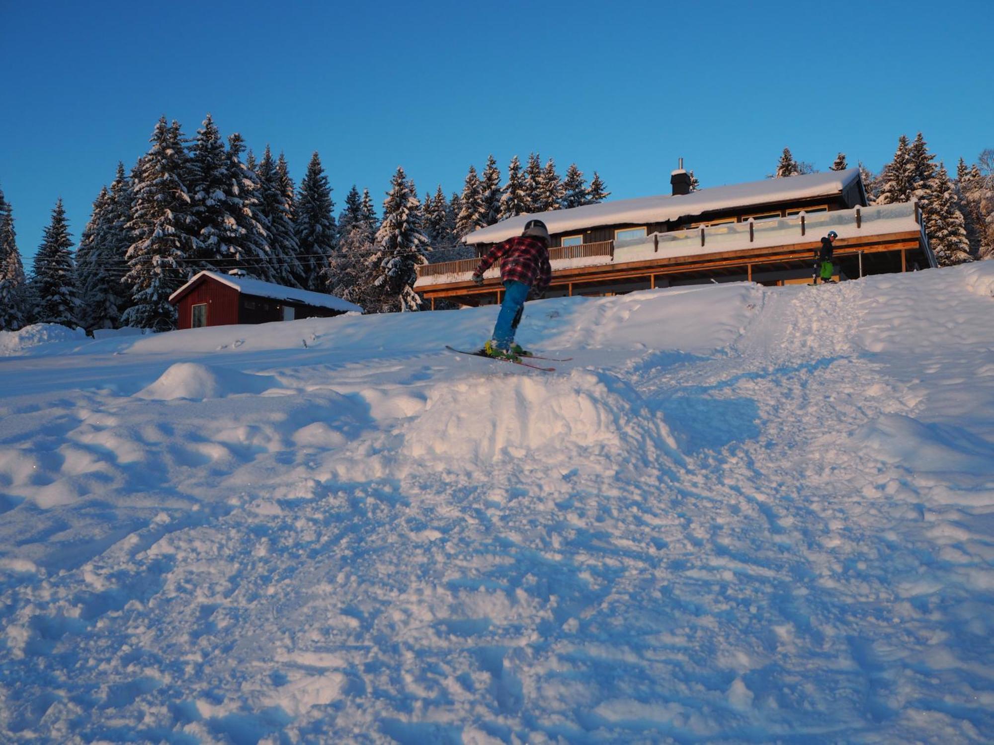 Cabin With Great View Close To Town And Ski Area Lillehammer Ngoại thất bức ảnh